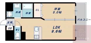 第1関根マンションの物件間取画像